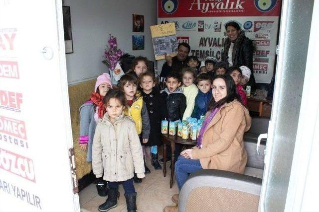 Minik Yüreklerden İha’ya Anlamlı Ziyaret 1