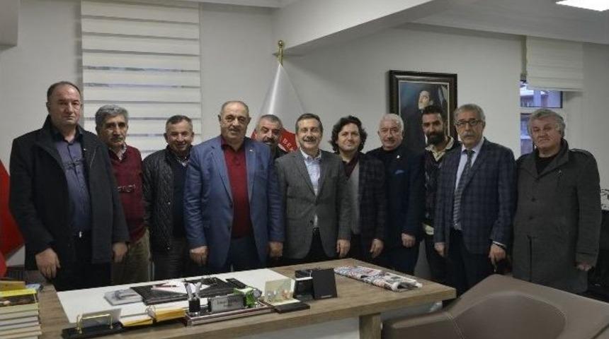 Başkan Ata&ccedil; Habev&rsquo;i Ziyaret Etti