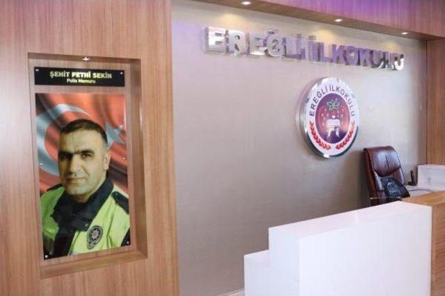 Şehit Polis Fethi Sekin'in Adı Sınıfa Verildi