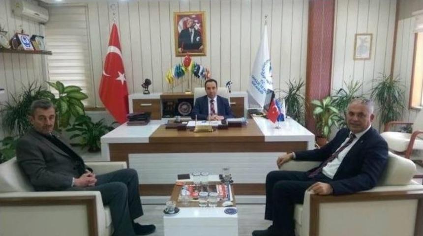 Başkan Yaman&rsquo;dan Ziyaretler