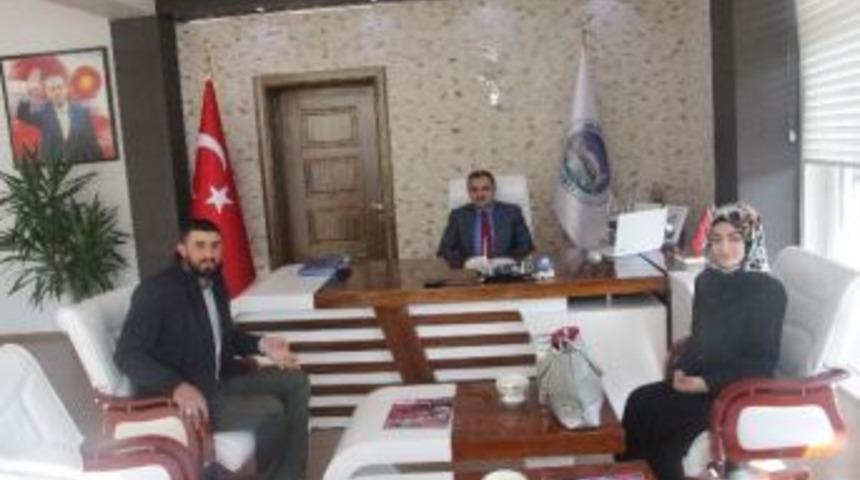 El Bab&rsquo;da Savaşan Askerden Başkan Cabbar&rsquo;a Ziyaret