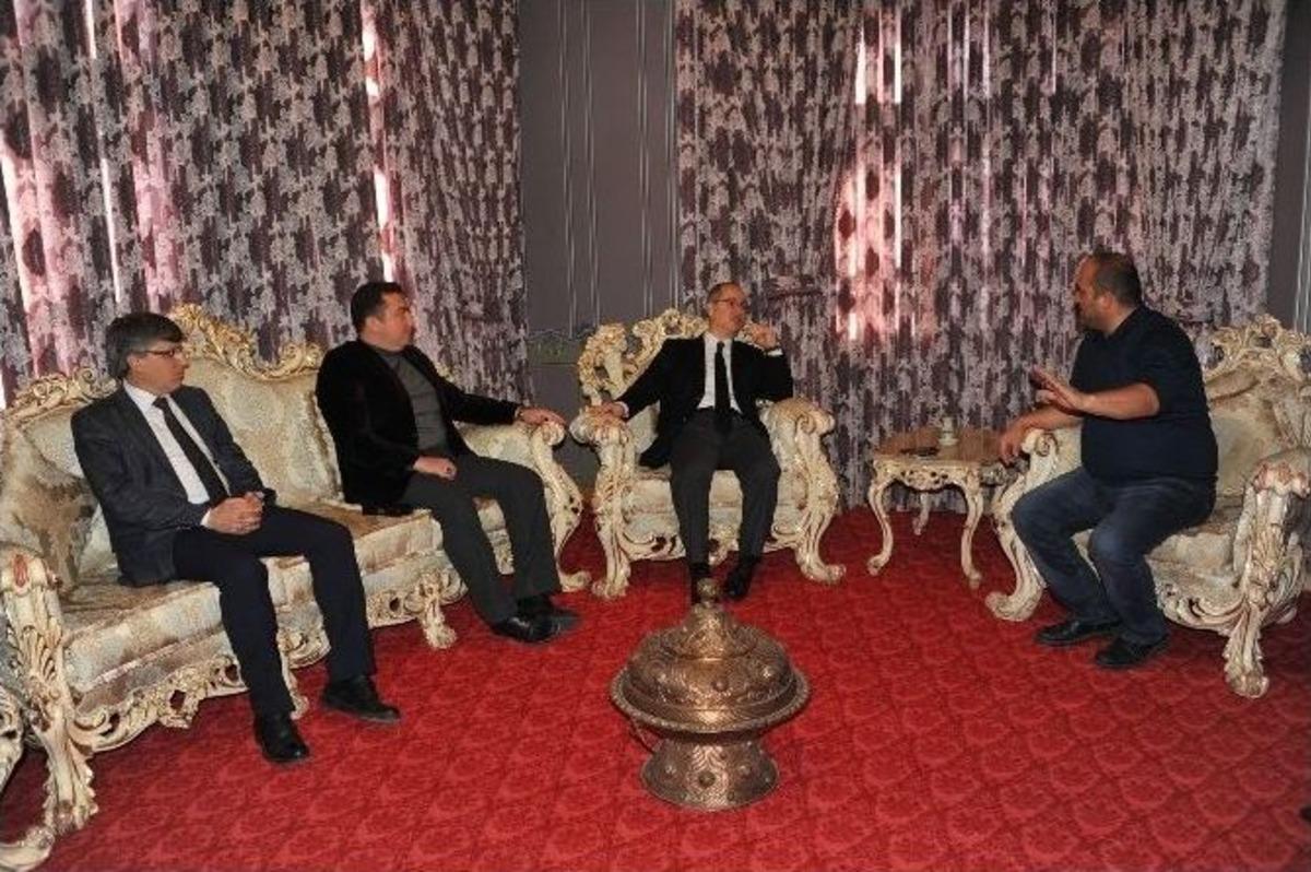 Kaymakam Hasan Yaman, Kent M&uuml;zesi&rsquo;ni Ziyaret Etti.