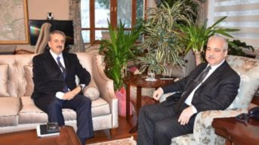 Vali G&uuml;ven&ccedil;er, Orman Ve Su İşleri M&uuml;d&uuml;rl&uuml;ğ&uuml;&rsquo;n&uuml; Ağırladı