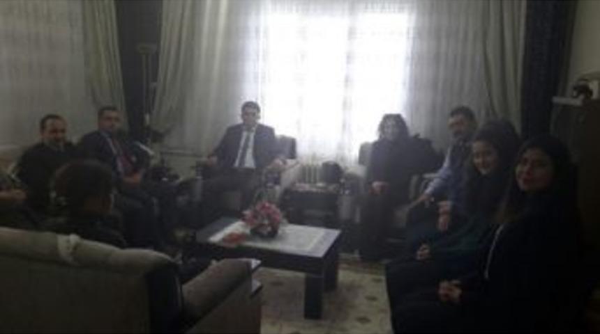 Kulu&rsquo;da Teog Birincisi &Ouml;ğrencinin Ailesine Ziyaret