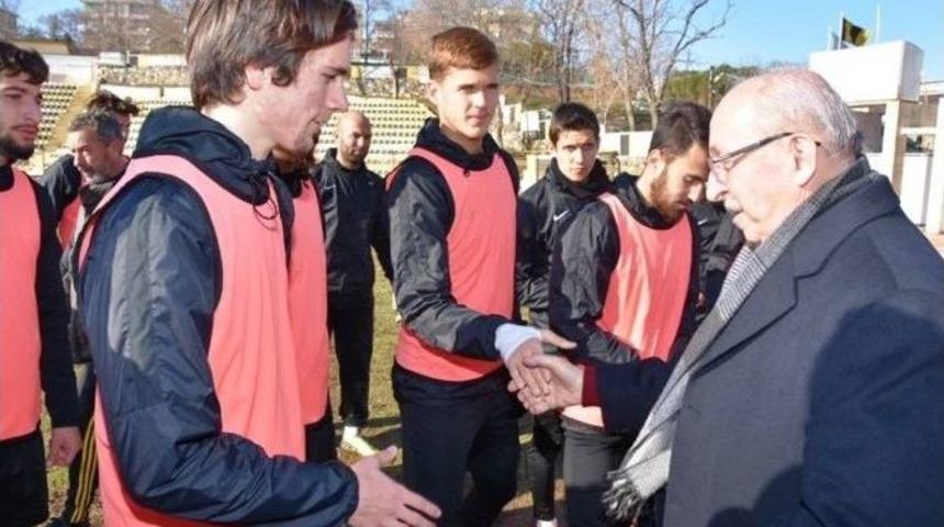 Başkan Albayrak Tekirdağspor&rsquo;a Başarılar Diledi