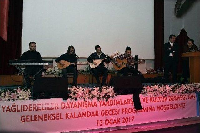 Yağlıdere Derneğinden ‘kalandar’ Etkinliği