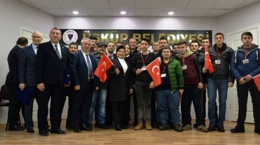 "darbeye Direnen Cesur Y&uuml;reklerle Millet Olduk" Programı