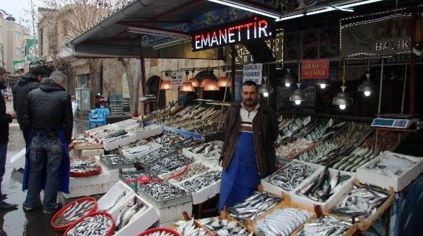 Kar Ve Soğuk Hava Balık Fiyatlarını Y&uuml;zde 15 Attırdı