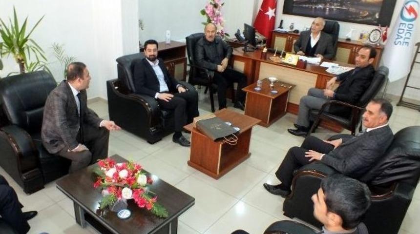 B&ouml;lge Hastanesi&rsquo;nden Dicle Elektrik&rsquo;e Teşekk&uuml;r Ziyareti
