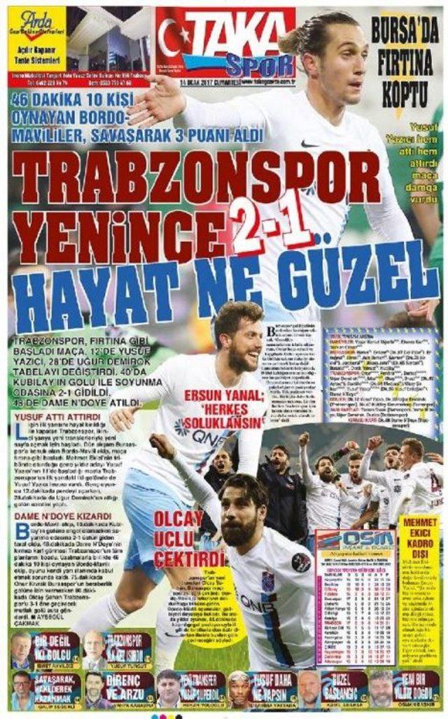 Trabzonspor'da Yüzler Güldü