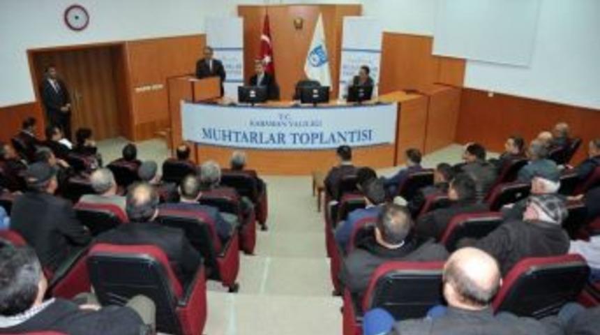 Vali Tapsız, Muhtarlarla Buluşmalarına Devam Ediyor