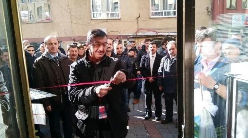 Belediye Başkan Yardımcısı S&uuml;leyman Ak&ccedil;ay, İş Yeri A&ccedil;tı