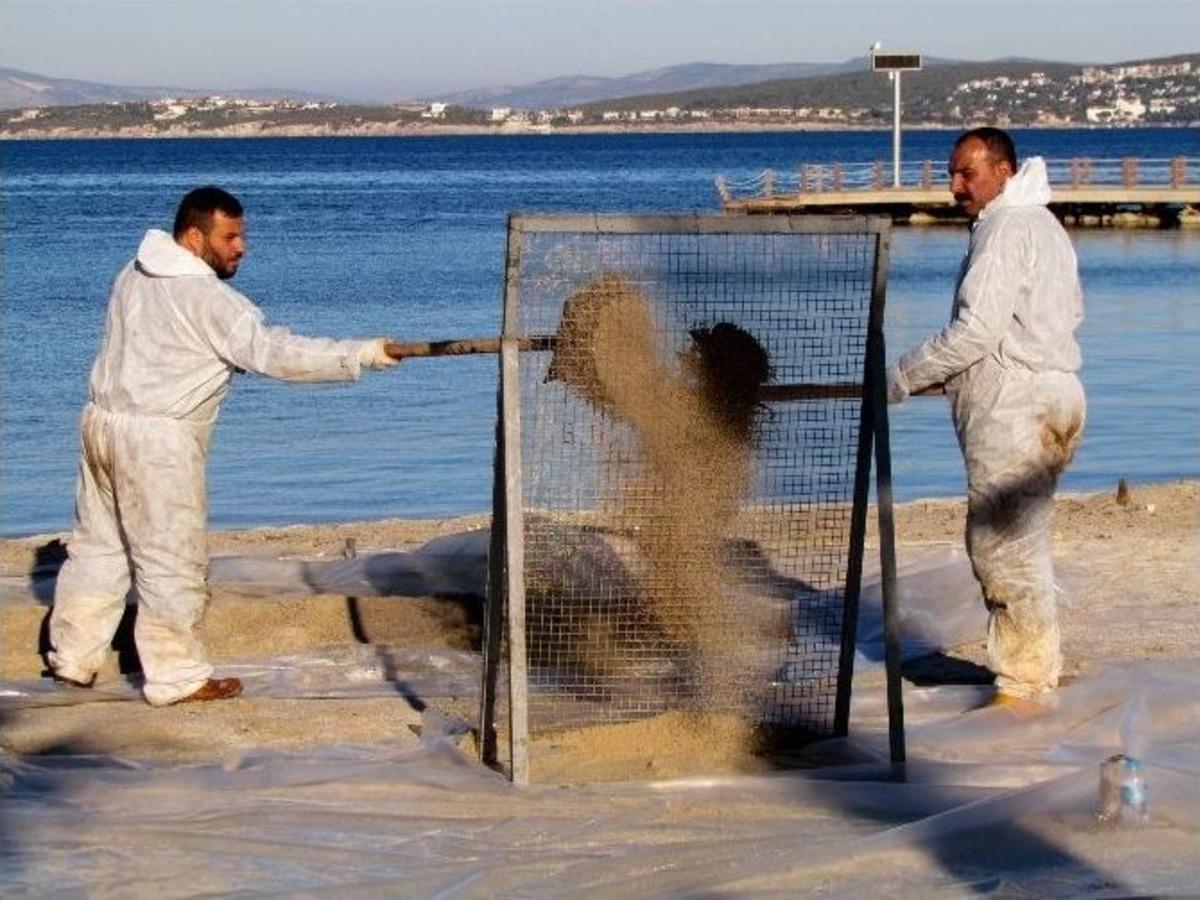&Ccedil;eşme&rsquo;de Yakıt Kirliliği Tepkisi