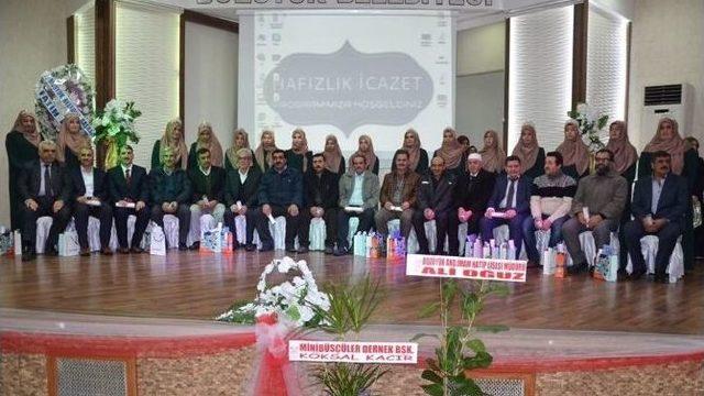 Bozüyük 16 Hafız Daha Yetiştirdi