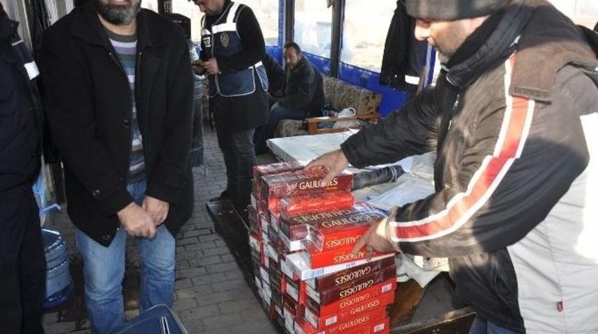 Bavullardan Ka&ccedil;ak Sigara &Ccedil;ıktı
