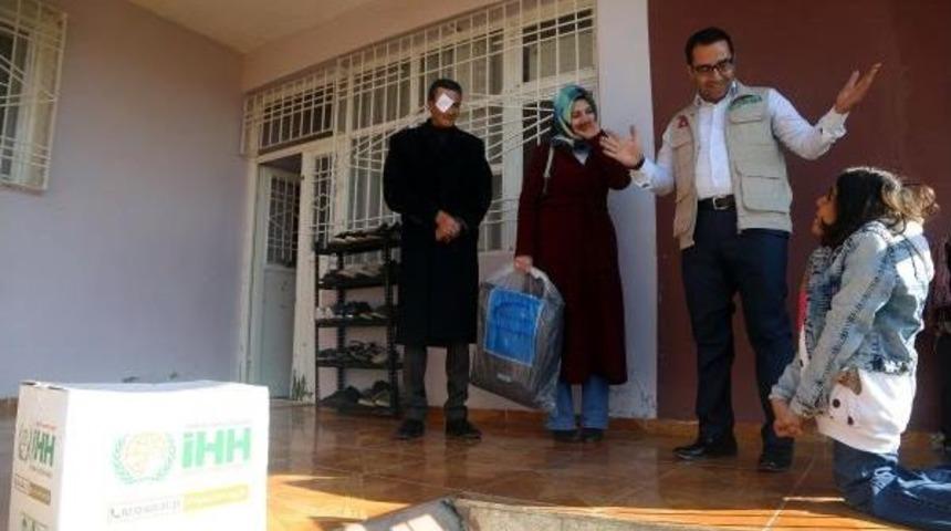 İhh'dan Ter&ouml;r Mağduru Ailelere Gıda Ve Battaniye Yardımı