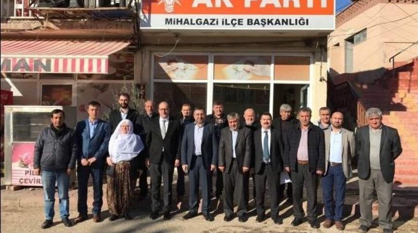 Ak Parti Heyeti Mihalgazi&rsquo;de