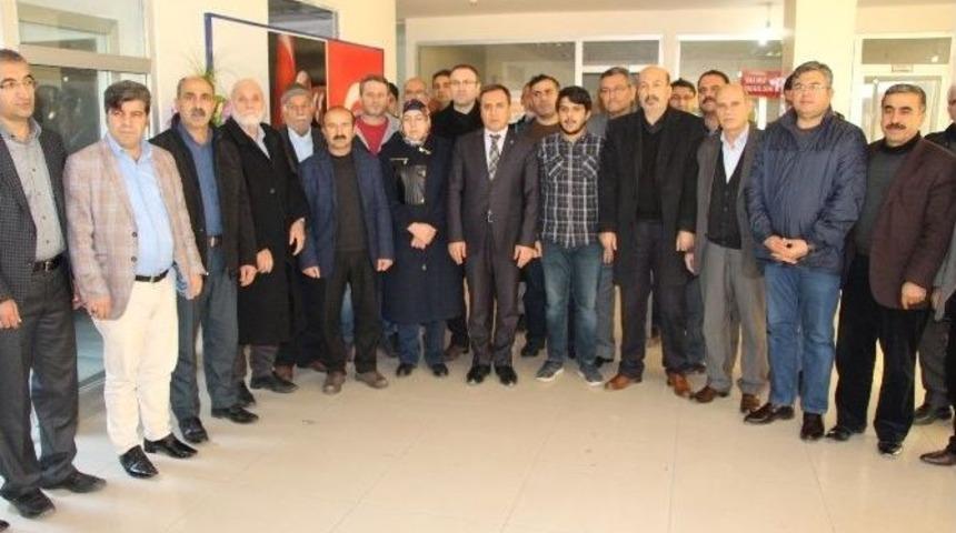 Ak Parti Kahta Teşkilatı Başkanvekili Ahmet Aydın’a Sahip Çıktı
