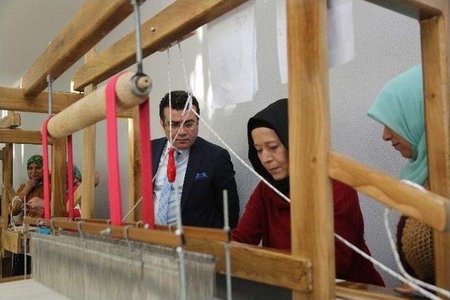 Unutulmaya Y&uuml;z Tutan El Sanatı Atakum&rsquo;da Hayat Buldu 1