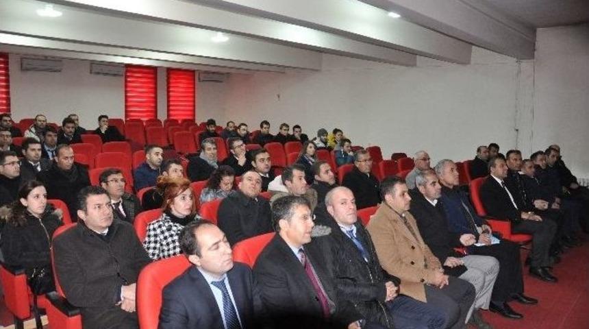 Bulanık&rsquo;ta &Ouml;ğretmenlere &ldquo;etik Davranış İlkeleri&rdquo; Semineri Verildi