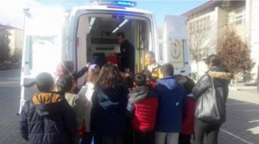 Iğdır&rsquo;da &Ouml;ğrencilere 112 Konulu Sunum