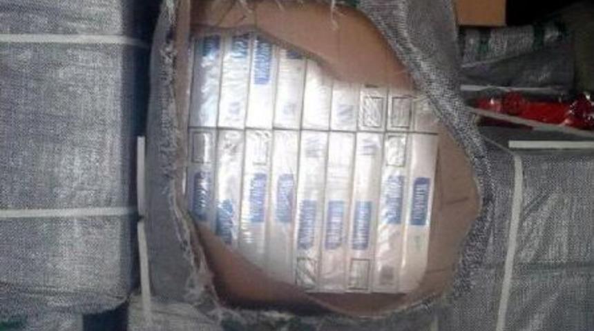 Minib&uuml;sten 70 Bin 150 Paket Ka&ccedil;ak Sigara &Ccedil;ıktı