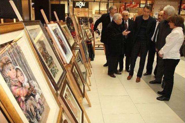 Avm&rsquo;de Kağıt R&ouml;lyef At&ouml;lye Sergisi A&ccedil;ıldı 1