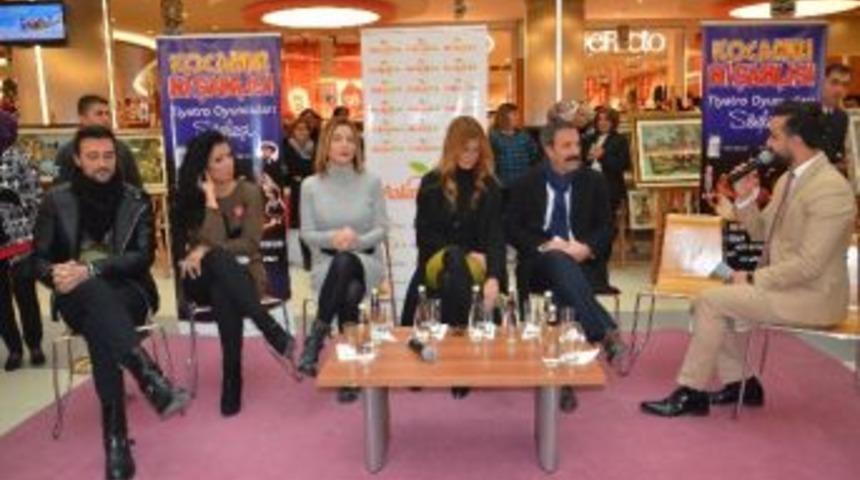 Kocamın Nişanlısı İsimli Tiyatro Oyununun Oyuncuları Malatya Park Avm&rsquo;de