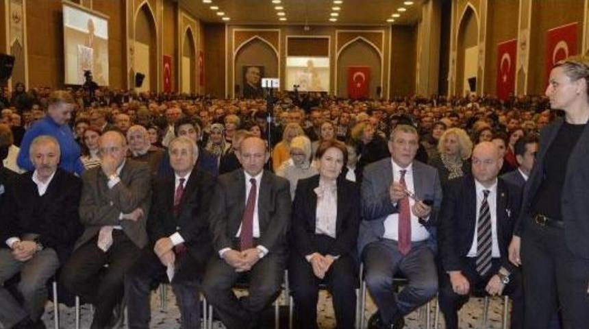 Meral Akşener Başkanlığa 'hayır' &Ccedil;ağrısı Yaptı