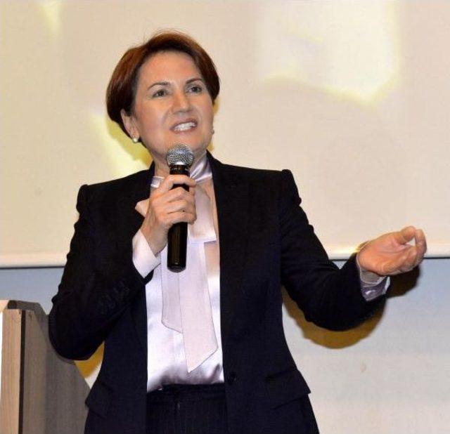 Meral Akşener Başkanlığa 'hayır' Çağrısı Yaptı