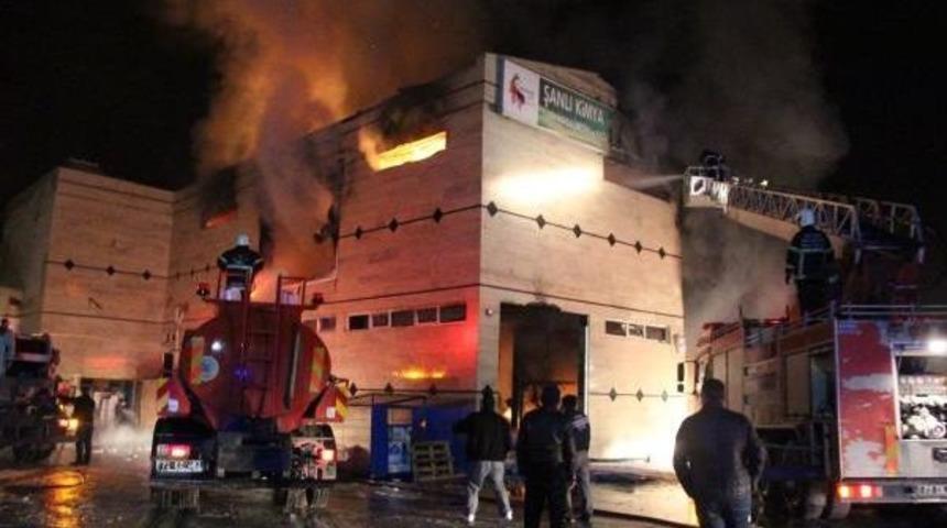 Batman'da Fabrika Yangını