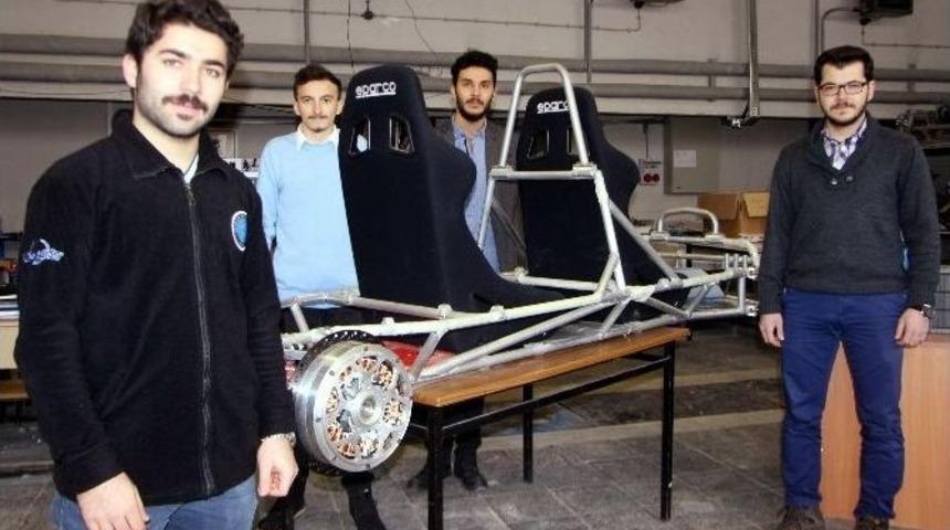 Hidrojenle &Ccedil;alışan Otomobilin Motorunu Jantın İ&ccedil;ine Sığdırdılar