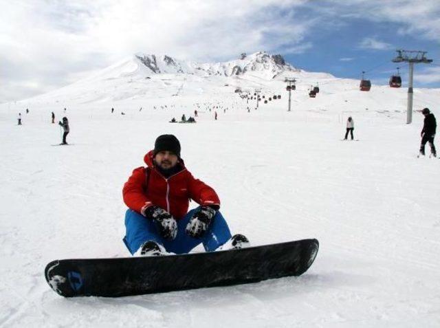 Erciyes’Te Hafta Sonu Bereketi