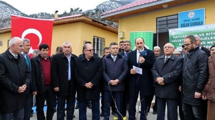Aladağ&rsquo;da Kıl Ke&ccedil;isi, Ceviz Ve Elma Fidanı Dağıtıldı