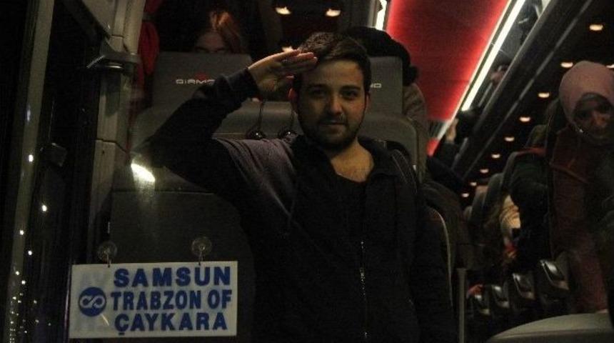 İha Muhabiri Askere Uğurlandı