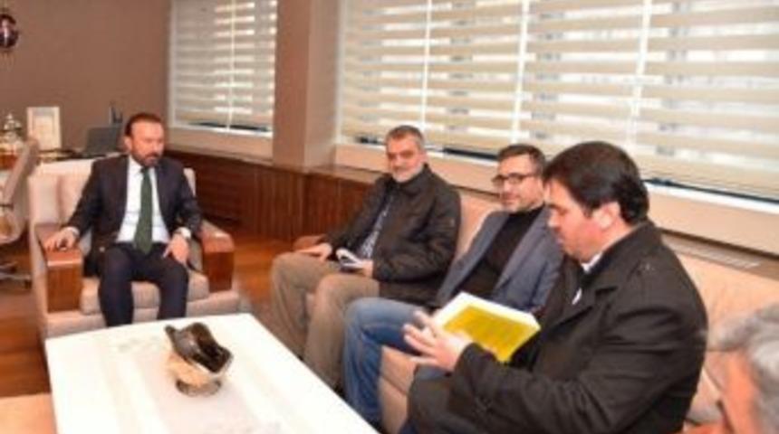 Bilim K&uuml;lt&uuml;r Ve Sanat Derneği&rsquo;nden Başkan Doğan&rsquo;a Ziyaret