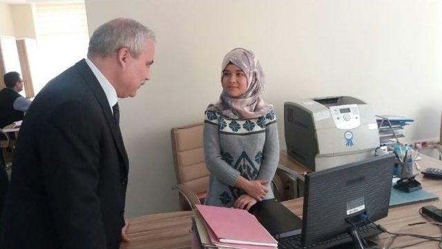 Vali G&uuml;ven&ccedil;er&rsquo;den Kurumlara Ziyaret 2