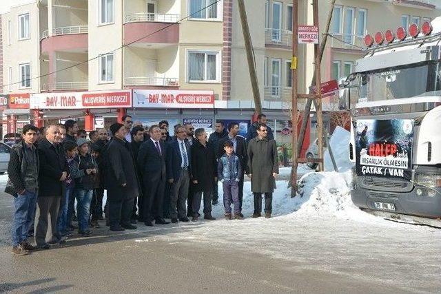 Çatak’tan Halep Halkına Yardım 2