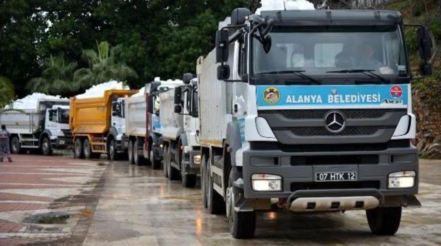Toroslar'dan Getirilen 100 Ton Karla Oynadılar