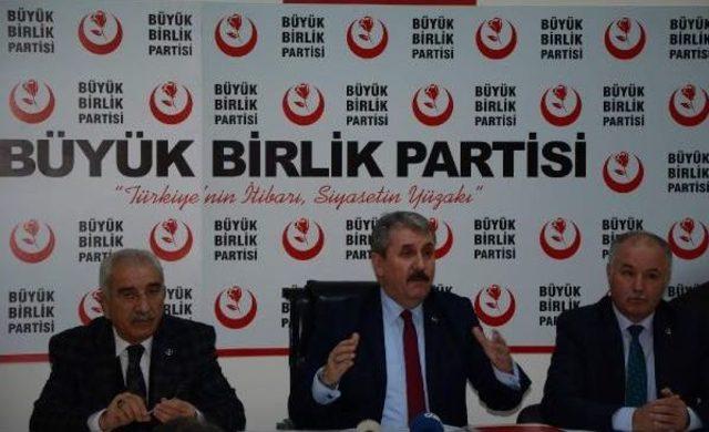Destici: Kıbrıs ta Toprak Kaybına Asla Taviz Verilmemeli 1