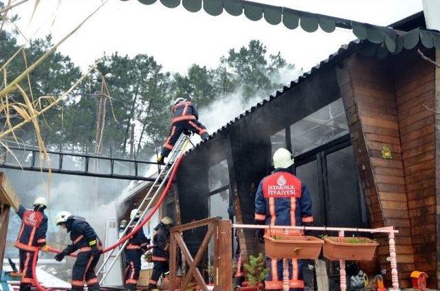 Anaokulu Atölyesinde Çıkan Yangın Korku Dolu Anlar Yaşattı