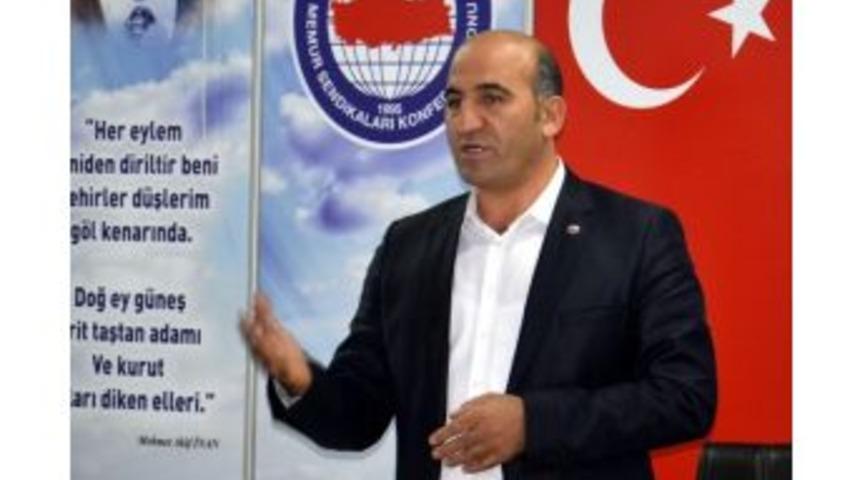 Memur Sen Adıyaman İl Temsilcisi Ali Deniz: