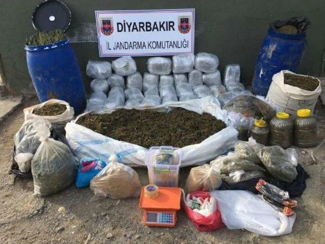 Diyarbakır'da 323 Kilo Esrar Ele Geçirildi