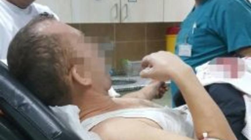 Samsun&rsquo;da Bı&ccedil;aklı Saldırı: 1 Yaralı