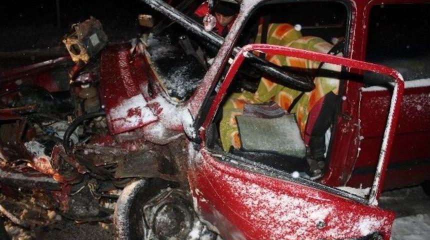 Tekirdağ&rsquo;da Trafik Kazası; 1 Yaralı