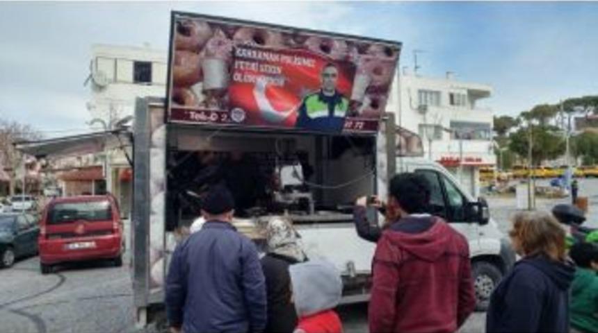 Motorcular, Şehit Polis Fethi Sekin İ&ccedil;in Lokma D&ouml;kt&uuml;rd&uuml;