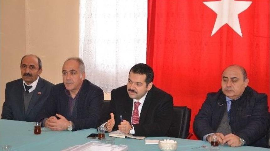 Kaymakam &Ouml;zkan, Kurum Amirleriyle Bir Araya Geldi