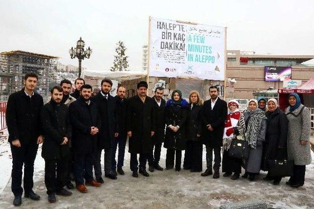 Ak Parti Ankara İl Başkan Yardımcısı Özcan Halep Evi’ni Ziyaret Etti