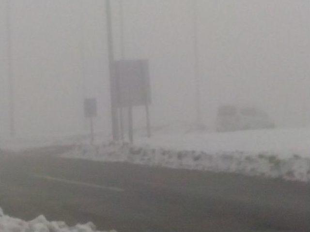 Iğdır-erzurum Karayolunda Yoğun Sis 2