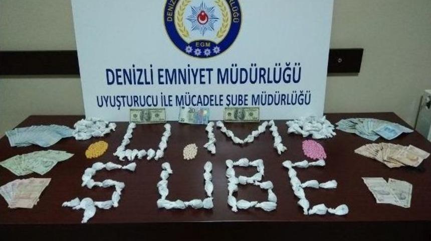 Denizli&rsquo;de Uyuşturucu Operasyonu: 3 Tutuklama